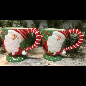 Olde World Santa Coffee Mug Set of 2!  🎅 🎅